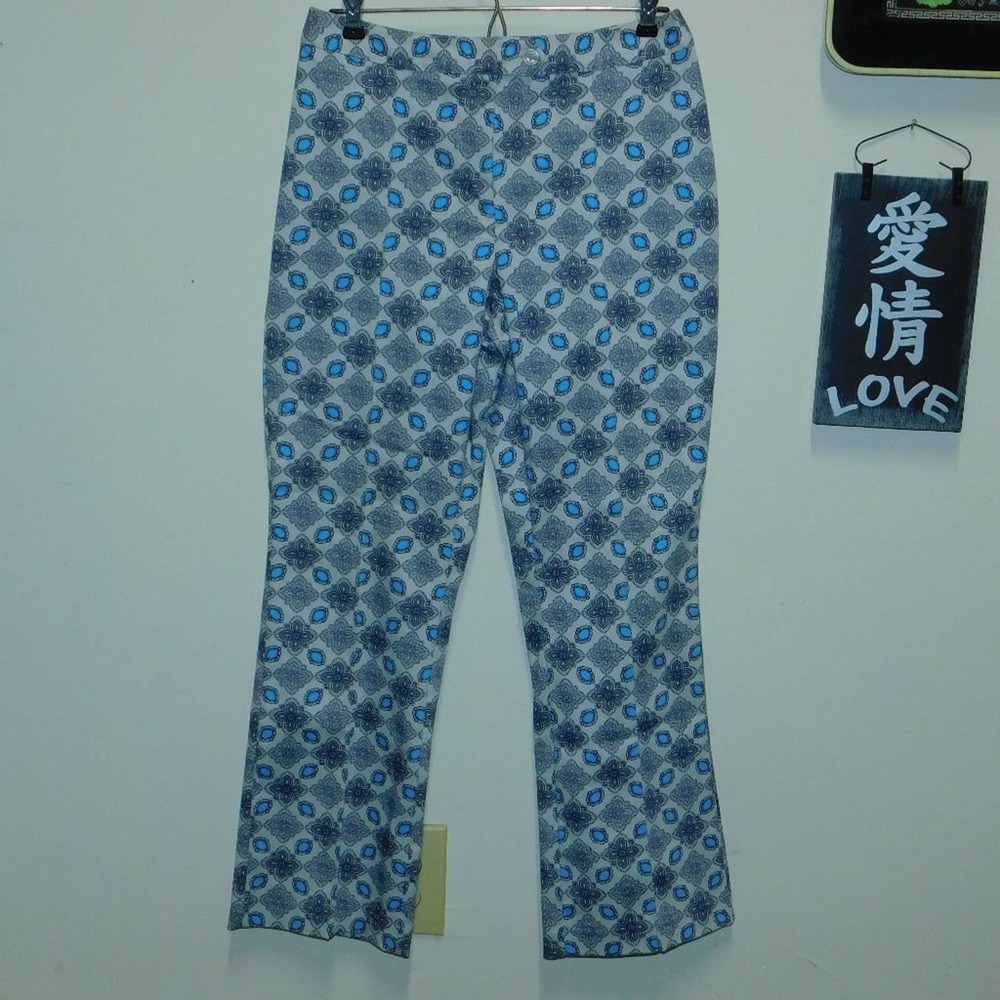 NWOT Worthington Petite Stretch patterned pant 6